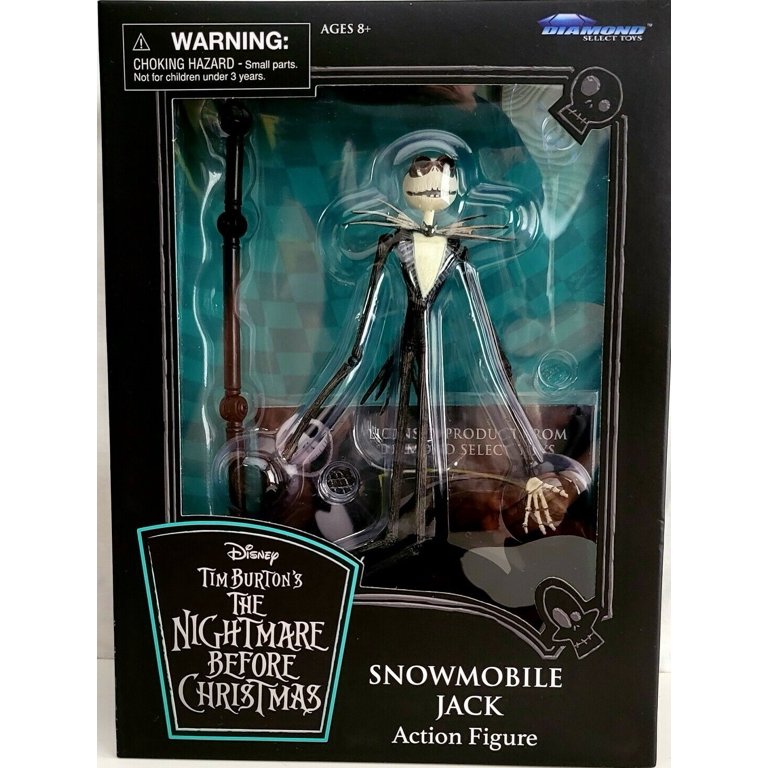  Diamond Select Toys The Nightmare Before Christmas Best of  Series: Pumpking King Jack Action Figure, Multicolor : Toys & Games