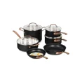 thumbnail image 1 of Metal Expressions 10-Piece Stainless Steel Cookware Set, 1 of 4