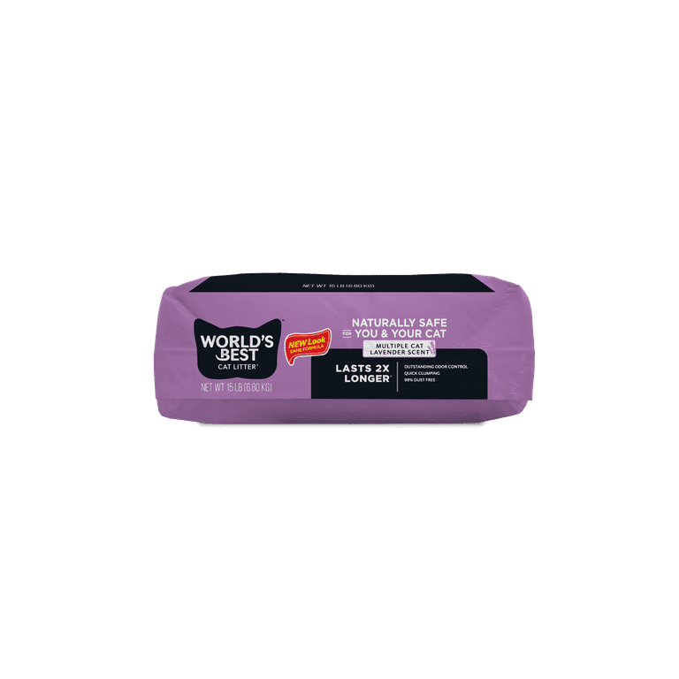 Free Shipping! World's Best Cat Litter Long-Lasting Odor Control