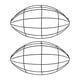 thumbnail image 1 of 2 de Fútbol Americano con Estructura de Alambre para Decoración de Techo Y Pared (Halloween), 1 of 9