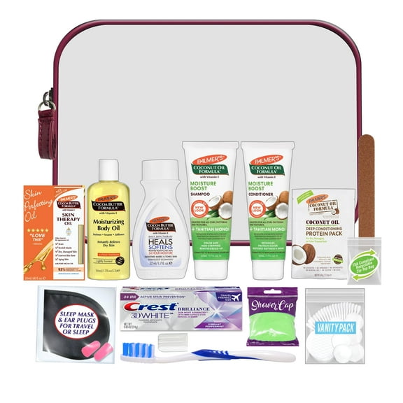 Kit de viaje Convenience Kits International para mujer, 15 unidades