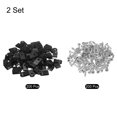 thumbnail image 3 of U-Type Cable Clip Wire Clamp, 3.3mm 0.13 Inch Nylon Clips Black 200Pcs, 3 of 5