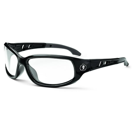 - Skullerz Valkyrie Anti-Fog Safety Glasses - Black Frame, Clear Lens, Tested to ANSI Z87.1+ High Velocity Impact Protection and optical requirements By Ergodyne