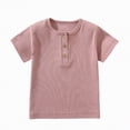 thumbnail image 5 of TOWED22 Boys Short Sleeve Tops Crew Neck Graphic T-Shirts Truck Print Cotton Tees(Pink,5-6 Y), 5 of 6