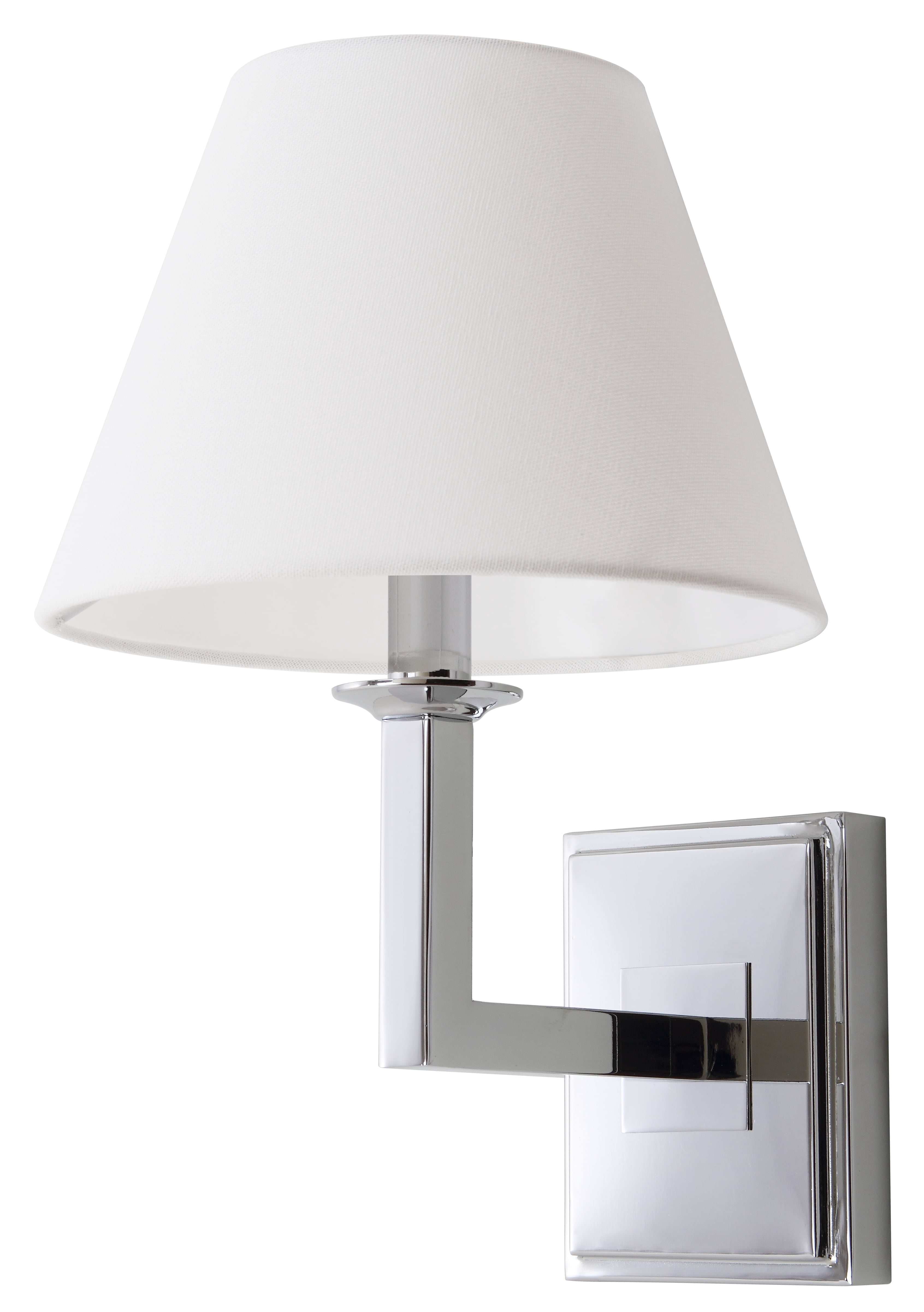 SAFAVIEH Pauline 14.5 in. High Wall Sconce, Chrome, Set of 2