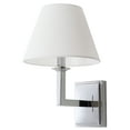 thumbnail image 3 of SAFAVIEH Pauline 14.5 in. High Wall Sconce, Chrome, Set of 2, 3 of 7