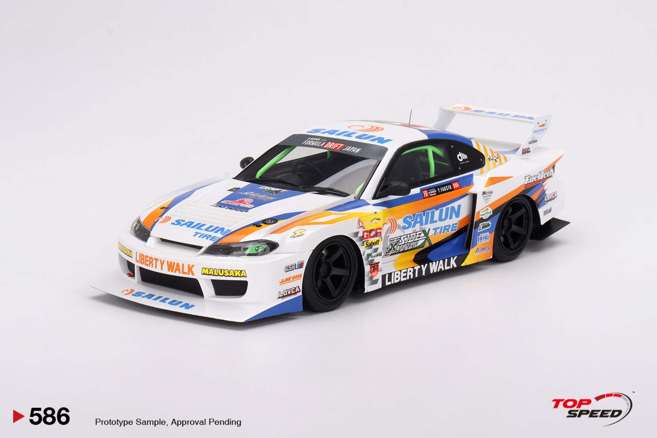 LB FormulaDrift2021・S15SILVIA/2022・35GTR Nissan LB-Silhouette WORKS GT 35GT-RR Ver.2 RHD #23 