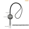 thumbnail image 6 of WHIPPY Bolo Tie for Men Western Cowboy Tie Necklace Vintage Cowgirl Accessories for Men Women, 6 of 7