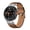 Brown, variant on Leather Band for Samsung Galaxy Watch 8 40/44mm / Watch 8 Classic 46mm, with Silver Metal Adjustable Clasp Watch Band Replacement Strap for Galaxy Watch 8 40/44mm / 8 Classic 46mm Women Men, Pink