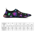 thumbnail image 3 of Cute Colorful Pattern with Hearts Water Shoes Beach Slip-on Shoes for Men Women Swim Pool Yoga Surfing Sneakers Quick-Dry Sports Barefoot Shoes, 3 of 5