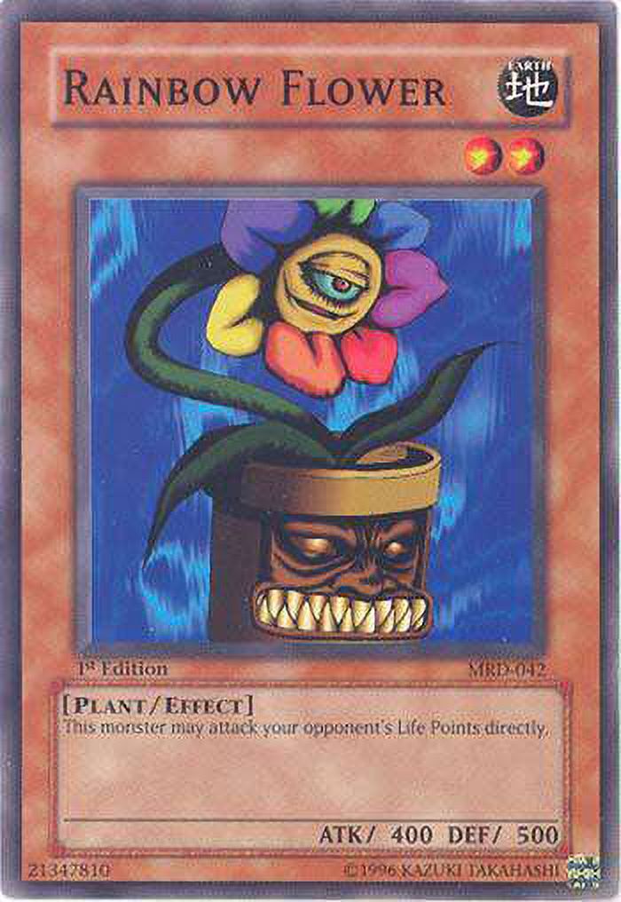 YuGiOh Metal Raiders Common Rainbow Flower MRD-042
