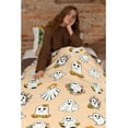 thumbnail image 6 of Pumpkin Ghost Blanket Soft Lightweight Flannel Blanket Gift for Women Toddler Throw for Bed Sofa Travel 50"x40" S for Kids, 6 of 6