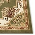 thumbnail image 4 of Infinity Home 36352L 2 ft. 7 in. x 12 ft. Timeless Le Petit Palais Traditional Runner Area Rug - Green, 4 of 5