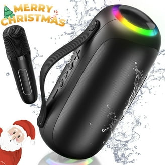 Blackweb Rugged Stereo Bluetooth Speaker, IPX5 Splash Proof Rating