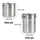 thumbnail image 2 of Stainless Steel Cookware Set Camping Cup Outdoor Portable Cooking Pot 2-3 People Camping Cookware, 2 of 5