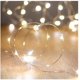 thumbnail image 3 of Guirnalda de luces LED de hadas, estrelladas, de 10 pies/30 para decoración de interiores y exteriores, bodas, fiestas en el hogar, vacaciones navideñas, resistente al agua, funciona con pilas (blanco, 3 of 4