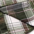 thumbnail image 7 of NAFUU Mens Dress Shirts Fashion Men's Autumn Winter Casual Party Long Sleeved Plaid Lapel Comfortable Thick Warm Flannel Shirt With Pockets Regular Fit Dress Shirt, 7 of 7