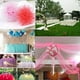 thumbnail image 4 of Rollo de tul para mesa de boda, carrete de 25 yardas, tul de cristal, falda de Organza blanca, tela de fiesta, suministros de fondo, 4 of 4