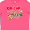 thumbnail image 4 of Inktastic Christmas Official Cookie Taster with Bell and Star Cookie Youth T-Shirt, 4 of 5