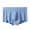 Sky Blue, variant on Mens Underwear Casual Solid Hip Lift Breathable Non-marking Boxer Briefs Boxer Underwear Pants