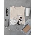 thumbnail image 3 of Beauty And Couch Potato T-Shirt Men -Wilfred Hildonen Designs, Male 3X-Large, 3 of 4