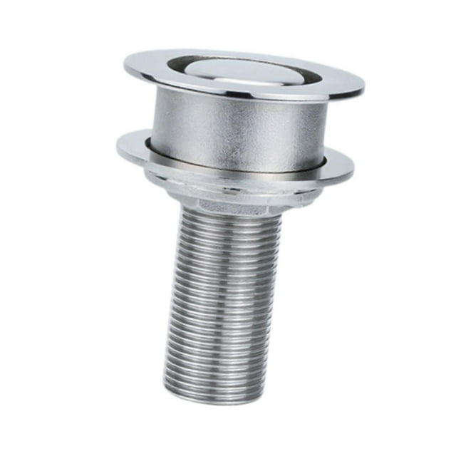 Accesorio pasacascos para manguera de barco, piezas de conector pasacascos, herrajes de 1 pulgada (25 mm) de diámetro con tuerca y junta para barcos y