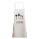 thumbnail image 2 of Delantal de Cocina Lavable de Pvc para Mujer | Delantal de Cocina Estilo Japonés con Bolsillos Grandes y Hebilla Ajustable | Delantal con Pechera Resistente Al Aceite y Fácil de Limpiar para Cocinar,, 2 of 2