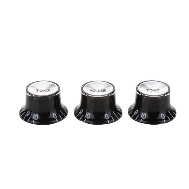 Oubit 3pcs Guitar Tone Volume Control Knobs Replacement for Fender Electric Guitars