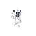 thumbnail image 1 of Candil Will GAMA LUX Cascada Mini petit CONTEMPORANEO, 1 of 2