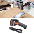 thumbnail image 1 of Scanner de Code-Barres 2D, Scanner de Code QR 2.4Ghz Portable Lecture 360 Étanche à la Poussière Lecteur de Code QR USB, pour Paiement Mobile, Magasin, Supermarché, 1 of 8