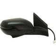 thumbnail image 5 of DAMAIJOY 1pc Right Passenger Side Paintable Power Heated Operate Manual Folding Exterior Door Rear View Mirror Mirrors for Honda for CR-V 2016 Without Auto-Dimming HO75ER-S 76208T1WA21, 5 of 10