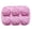 Pink, variant on Rose Silicone Mold, 6 Cavity Large Rose Flower Silicone Mold for Handmade Soap Candle, Cake Chocolate Jelly Pudding Ice Cube