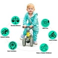 thumbnail image 4 of Balance Bike for 12-24 Months Toddler Toy Bike, Yellow, 4 of 6