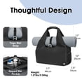 thumbnail image 2 of Bolsa deportiva deportiva para mujer con compartimento para zapatos, color negro, 2 of 6