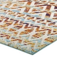 thumbnail image 3 of Modway Reflect Tamako Diamond and Chevron Moroccan Trellis 5x8 Indoor / Outdoor Area Rug in Multicolored, 3 of 7