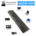 thumbnail image 4 of Control remoto Irfora Q5 TV Voice Remote Air Mouse 2.4G Control remoto inalámbrico con sensor Axis Gyroscop para Smart TV Android Box Laptop Internet Box Irfora Control remoto, 4 of 5