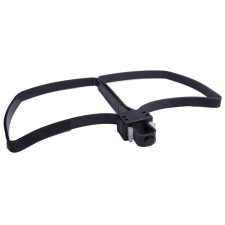 - UZI UZI-FLXC-B Single Use Double Restraint Flex Cuff, Black, More humane and hygienically safer than Standard metal cuffs By CampCo