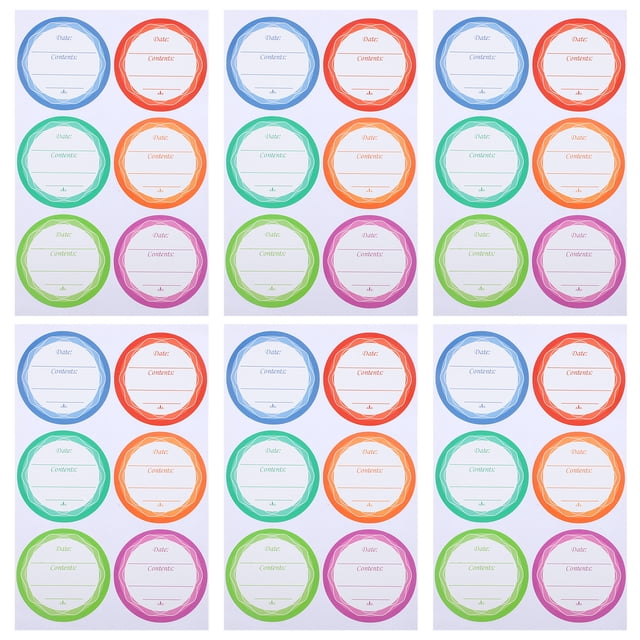 10 Sheets Of Canning Labels for Mason Jars Writable Mason Jar Labels Waterproof Removable Labels Self-Adhesive Bottle Labels Jar Name Stickers Label Stickers for Containers Bottle Labels Stickers