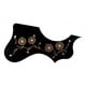 thumbnail image 4 of 41" Golpeador decorativo antiarañazos para guitarra acústica, para guitarra folk, lado derecho, color negro., 4 of 6