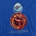 thumbnail image 2 of Game of Thrones Combined Targaryn And Stark Unisex Adult Pull-Over Hoodie,Royal, Small, 2 of 5