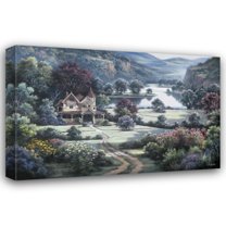 Dubravko Raos 44x31 Gallery Wrapped Canvas Wall Art Titled - Country Manor