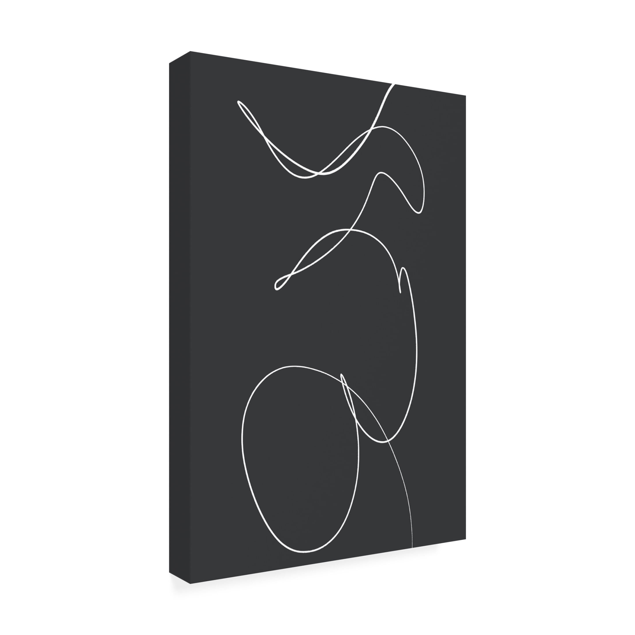 Trademark Fine Art uplusmestudio Ligne Abstrakt Canvas Wall Art