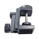thumbnail image 4 of Clip de soporte fijo para escritorio, abrazadera de montaje de mesa, abrazadera de soporte de estante multifunción, abrazadera de montaje de , negro Hugo Abrazadera de montaje en escritorio, 4 of 10