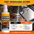 thumbnail image 2 of Greasekiller BBQ Spray, Heavy Duty Grill Cleaner and Degreaser, Fast-Acting Grease Remover for BBQ Grills, Smokers, Ovens, Air Fryers and Kitchen Surfaces,1Set, 2 of 7