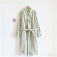 thumbnail image 4 of FDGIU Long Fluffy Bathrobe for Women, Plush Sleepwear Robe, Warm & Cozy Long Sleeve Nightgown Loungewear, 4 of 4