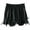 Black, variant on LIIPEE Girls Underpants Soft Comfort Solid Color Bowknot Lace Leggings Boxer Briefs Baby Casual Panties,Black,2-3 Years