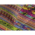 thumbnail image 4 of Ambesonne Prehistoric Quilted Bedspread Set 3 Pcs, Aztec Birds Borders, Queen Size, Multicolor, 4 of 5
