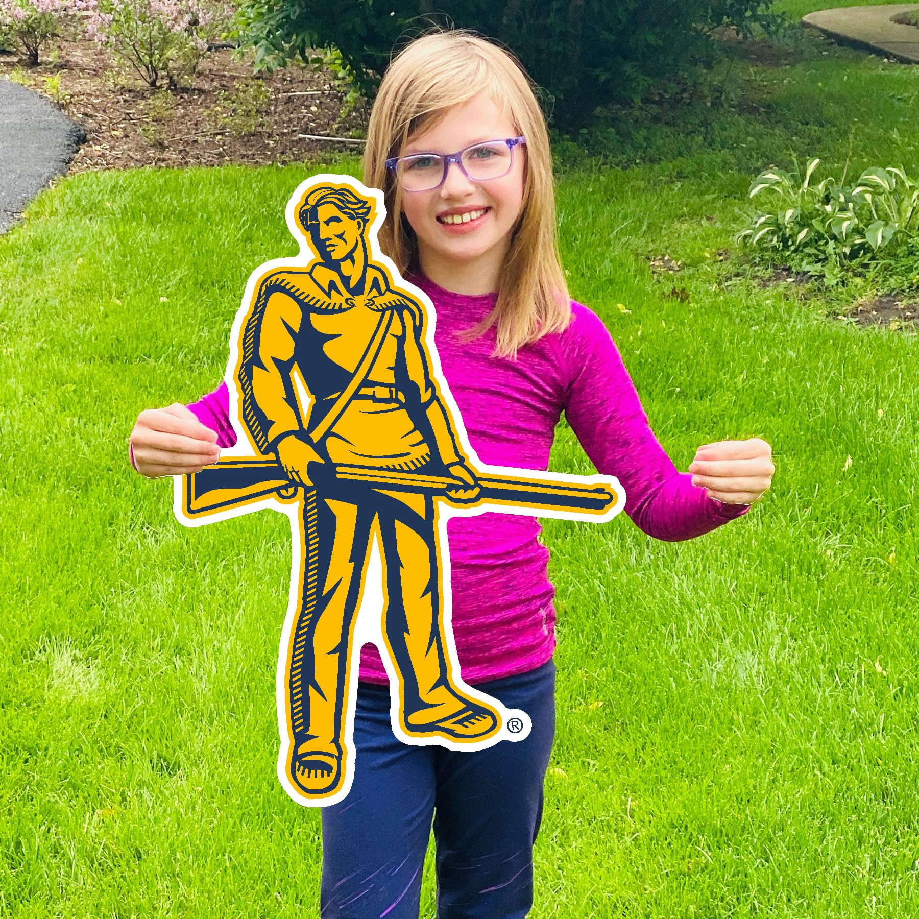 University of Idaho BOUND Mascot Yard Sign Set