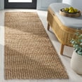 thumbnail image 2 of SAFAVIEH Natural Fiber Isador Abstract Runner Rug, Natural/Green, 2'3" x 8', 2 of 7