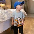 thumbnail image 1 of Disney Tigger Winnie The Pooh niños dibujos animados bordado tridimensional de manga corta de algodón verano niños niña camiseta Top130cm zhangyuxiang CONDUJO, 1 of 2